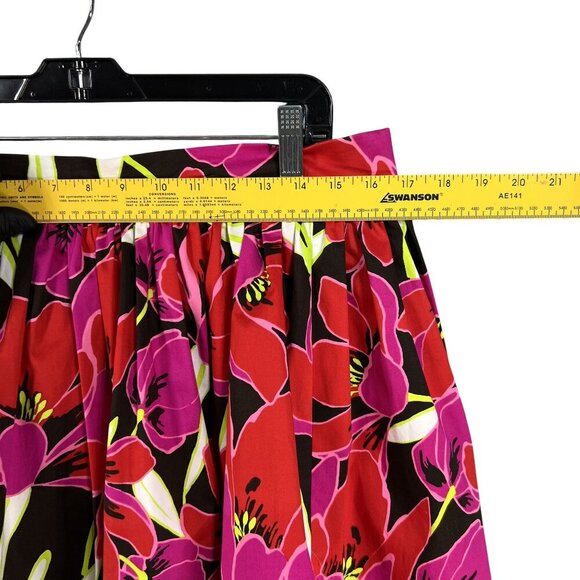 Kate Spade New York Skirt The Rules Womens12 Flare Floral Mini Skater Skirt Edgy - Picture 8 of 14
